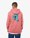 Santa Cruz Screaming Hand Chest Pullover Hoodie - Astro Dust