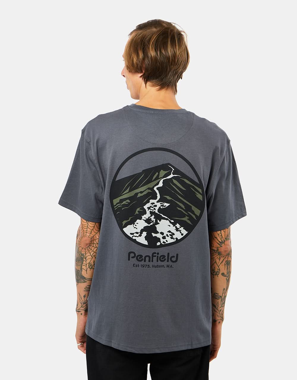 Penfield Ridge Trail Back Graphic T-Shirt - Ebony