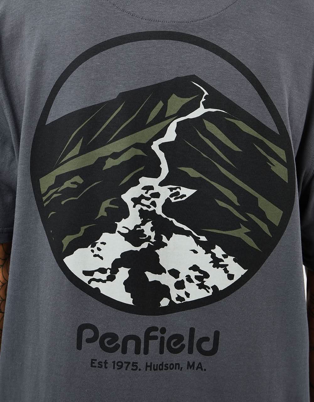 Penfield Ridge Trail Back Graphic T-Shirt - Ebony