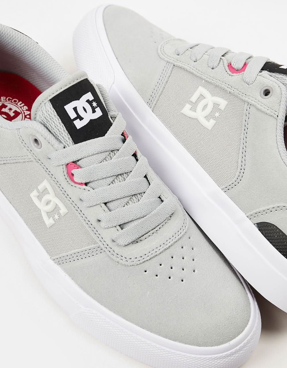 DC Teknic S Skate Shoes - Grey/Black