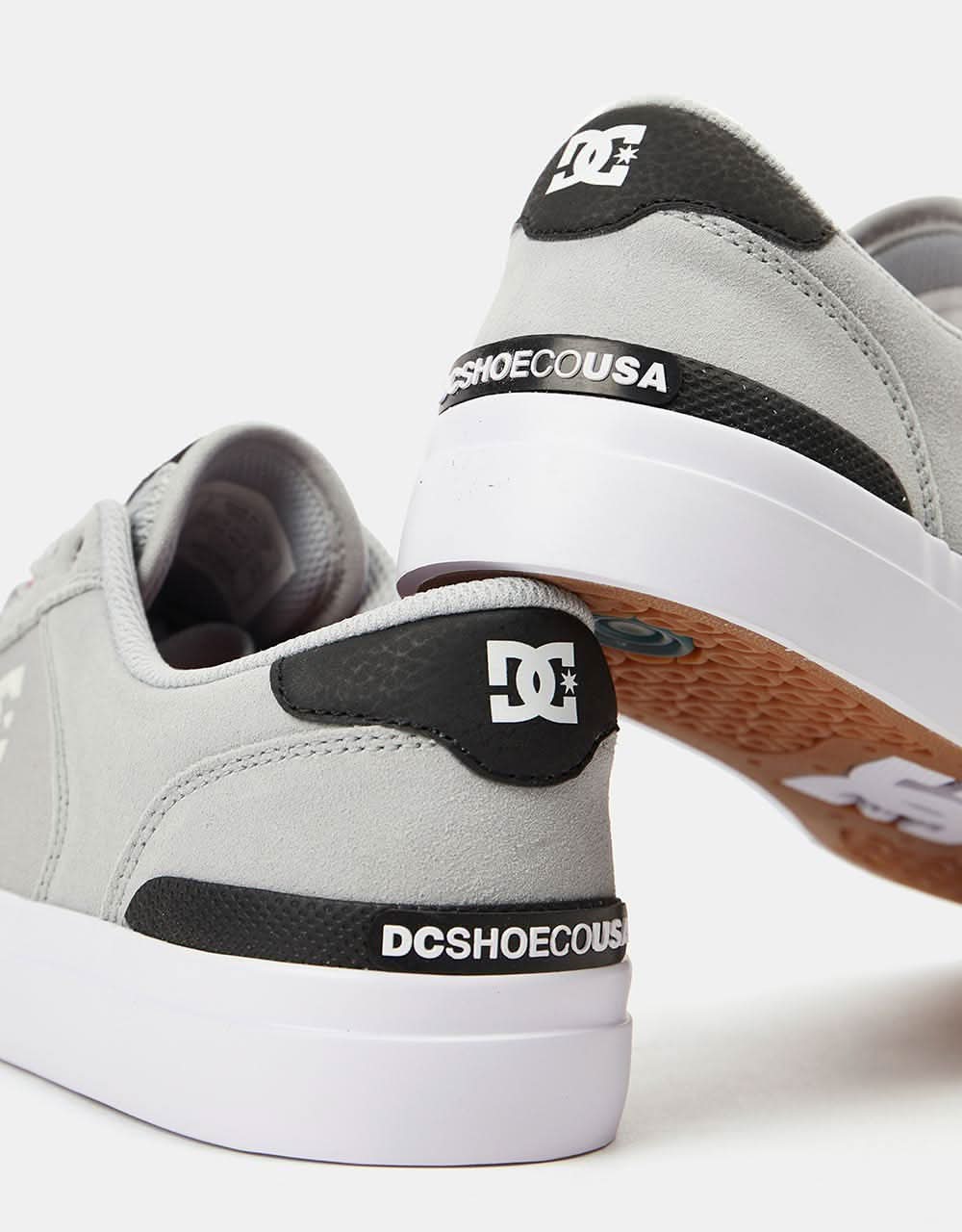 DC Teknic S Skate Shoes - Grey/Black