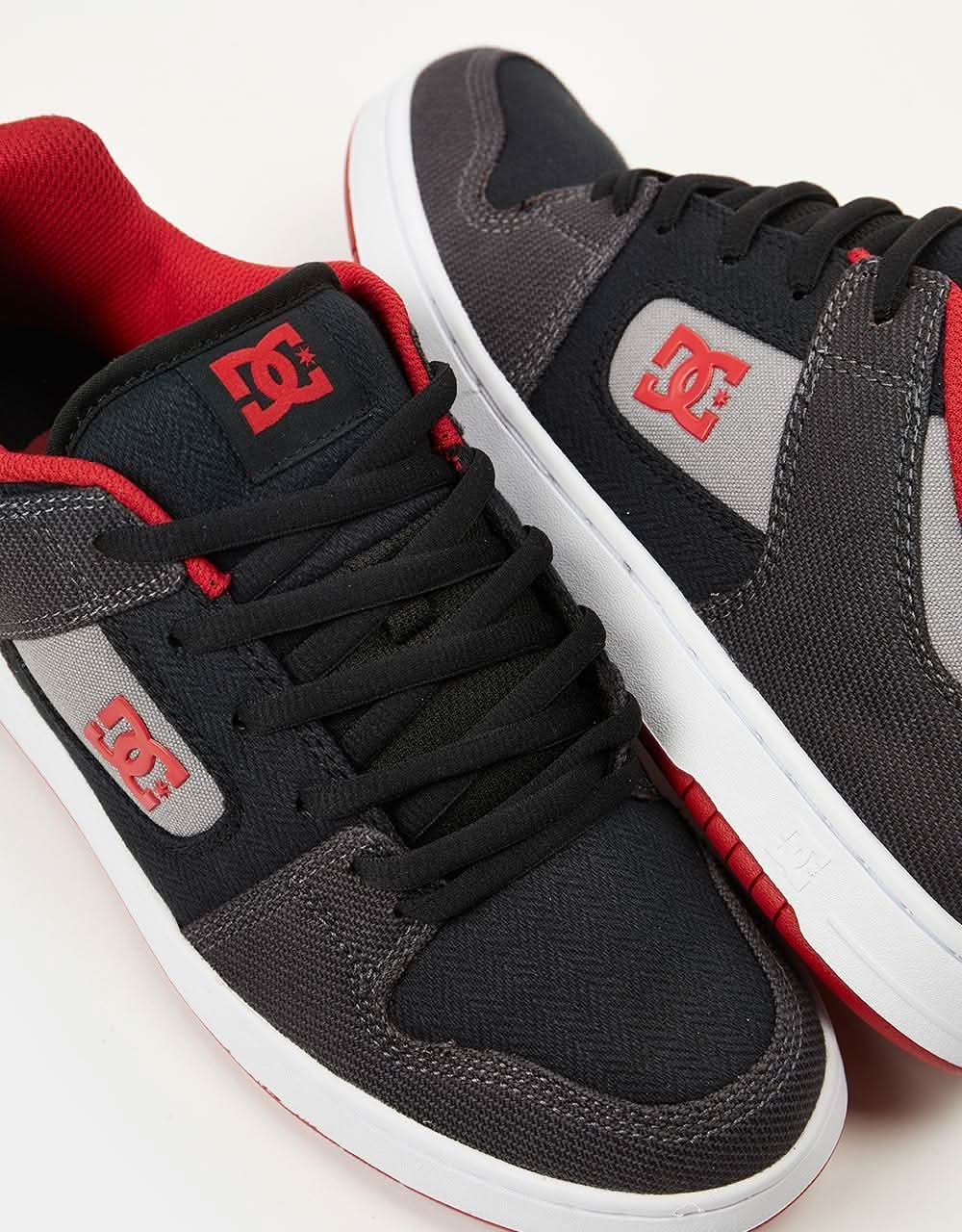 DC Manteca 4 Zero Waste Skate Shoes - Black/Grey/Red