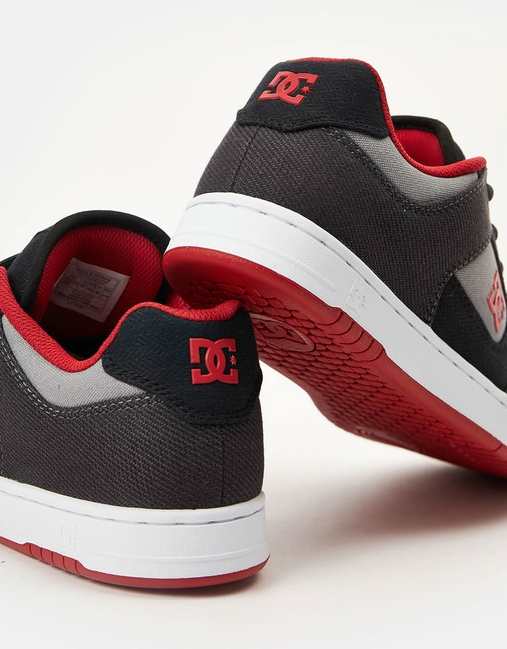 DC Manteca 4 Zero Waste Skate Shoes - Black/Grey/Red