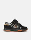 DC Stag Skate Shoes - Black/Orange