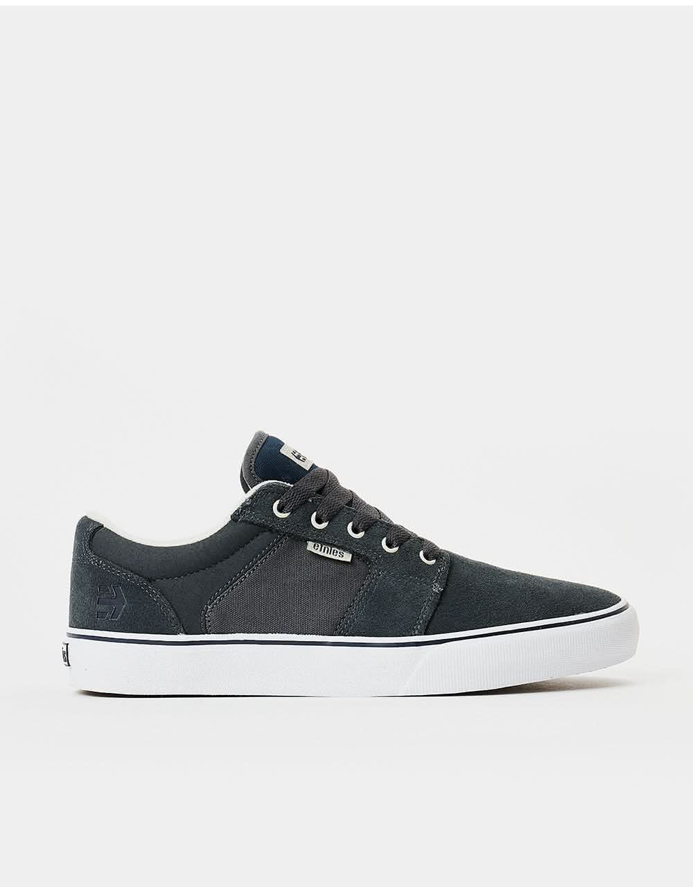 Etnies Barge LS Skate Shoes - Grey/Grey/Blue
