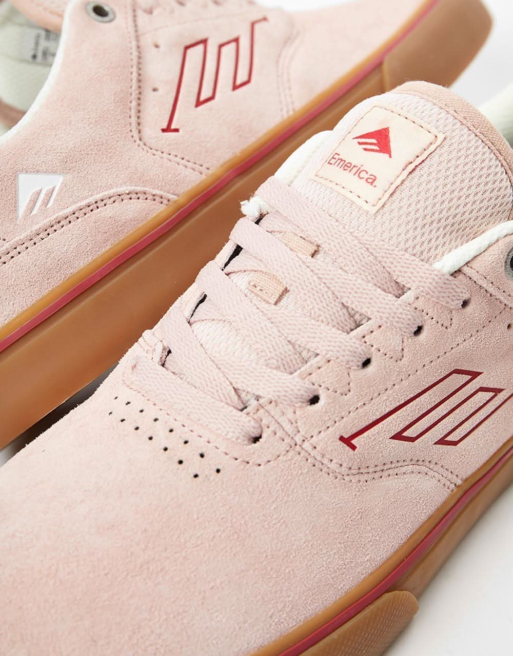 Emerica The Low Vulc Skate Shoes - Pink