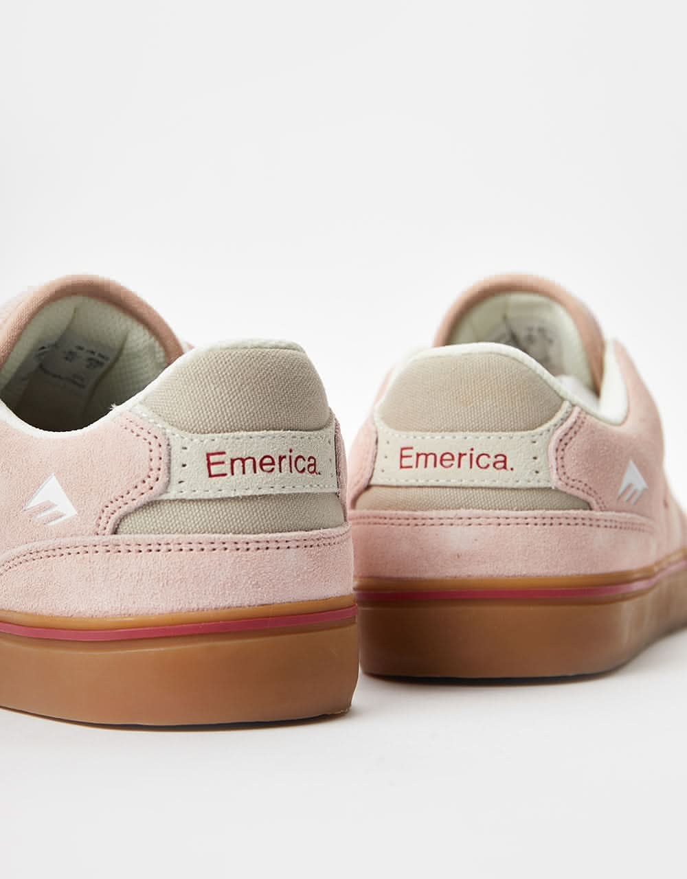 Emerica The Low Vulc Skate Shoes - Pink