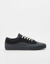 Globe Gillette Skate Shoes - Black/Black Suede