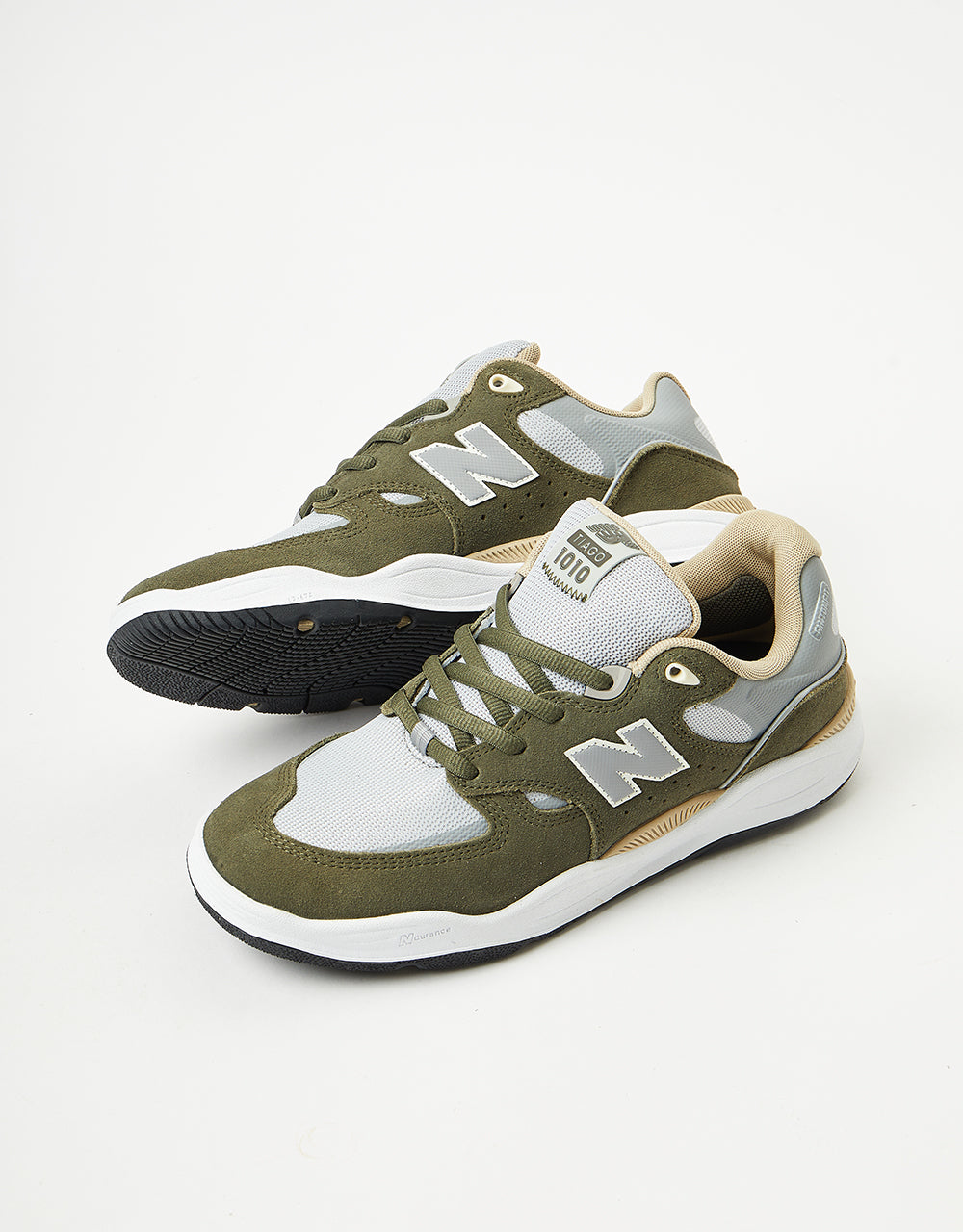New Balance Numeric 1010 Skate Shoes - Olive/Grey