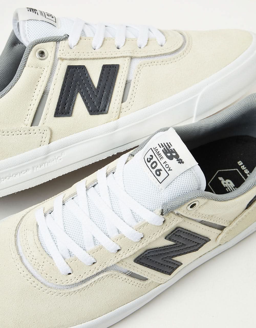 New Balance Numeric 306 Skate Shoes - Sea Salt/Phantom