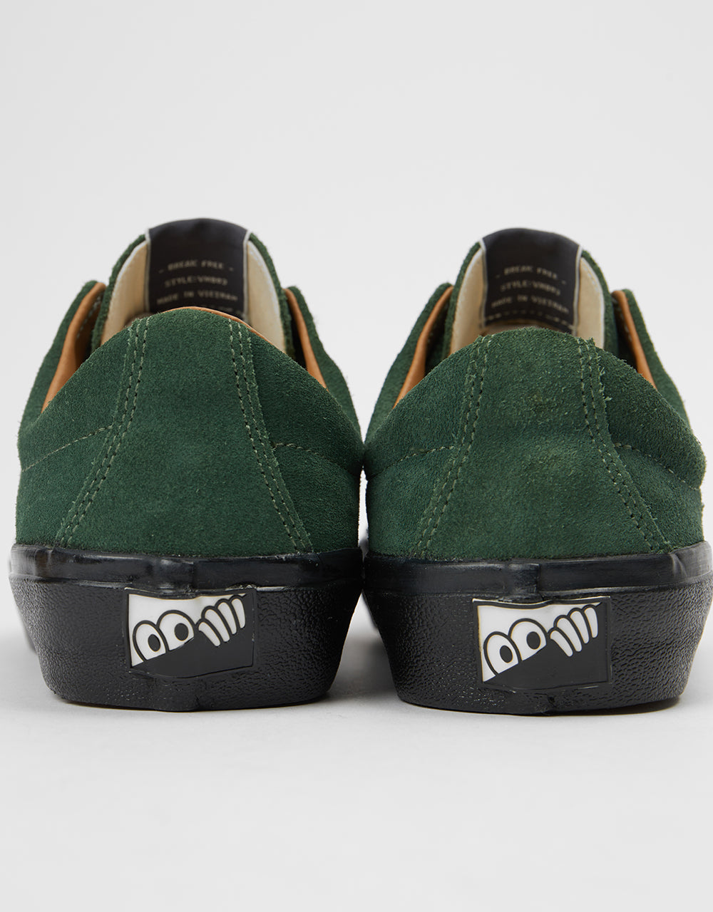 Last Resort AB VM003 Suede Lo Skate Shoes - Dark Green/Black