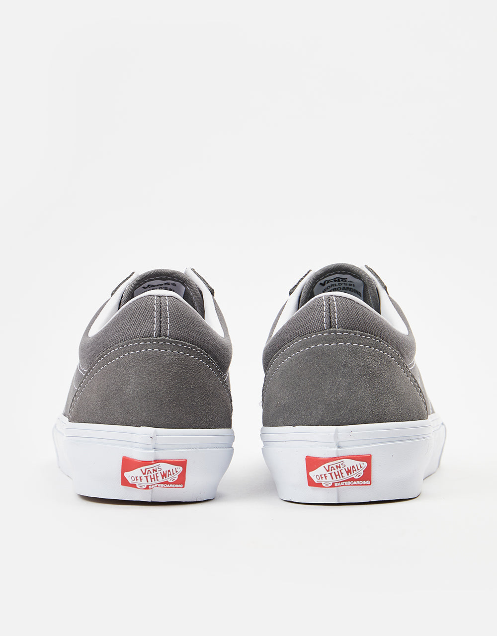 Vans Skate Old Skool Shoes - Pewter/True White