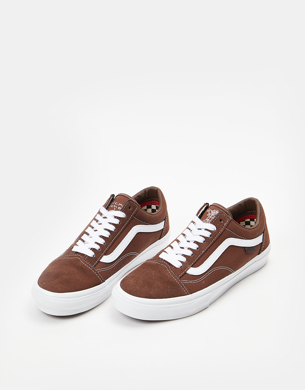 Vans Skate Old Skool Shoes - (Nick Michel) Brown/White