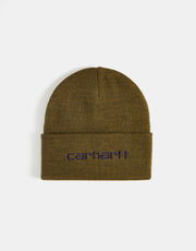 Carhartt WIP Script Beanie - Highland/Cassis