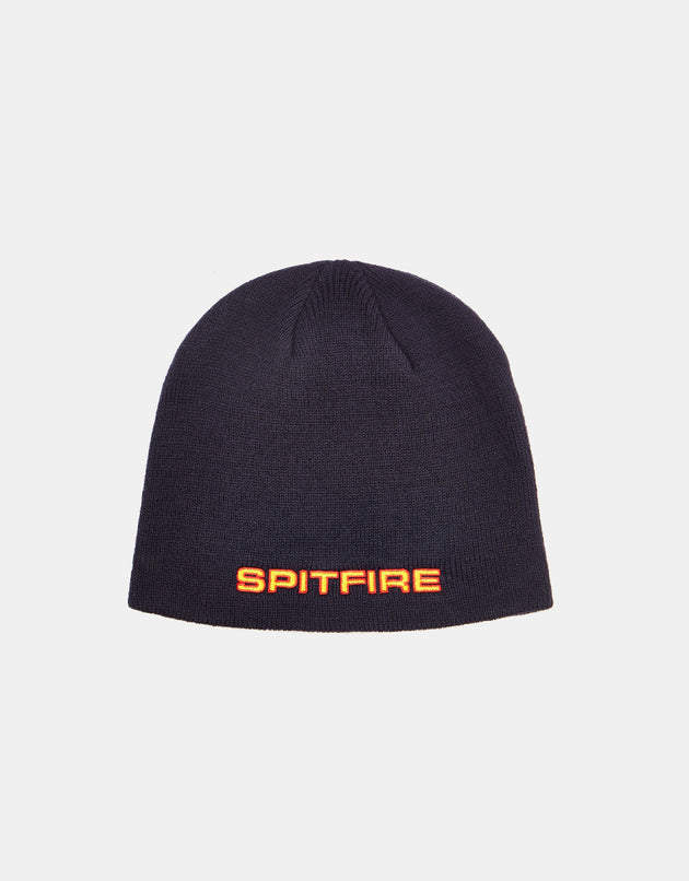 Spitfire Classic '87 Skully Beanie - Navy/Gold/Red