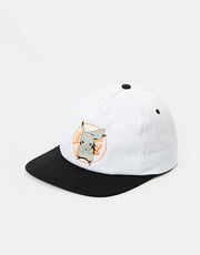Santa Cruz x Pokémon Pickachu Snapback Cap - White/Black