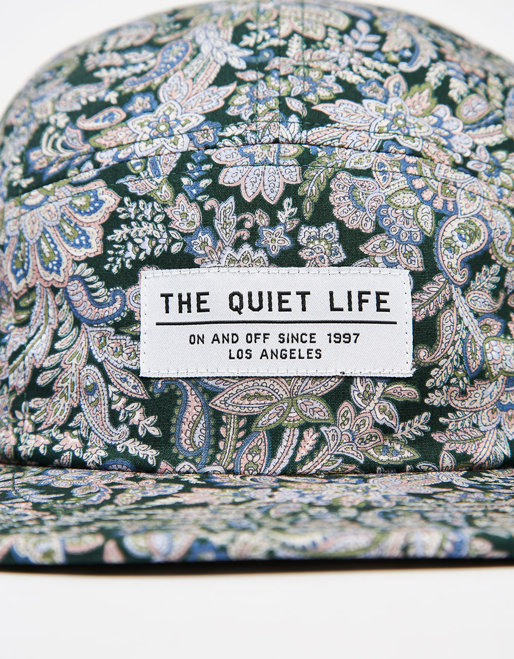 The Quiet Life Paisley 5 Panel Cap - Multi