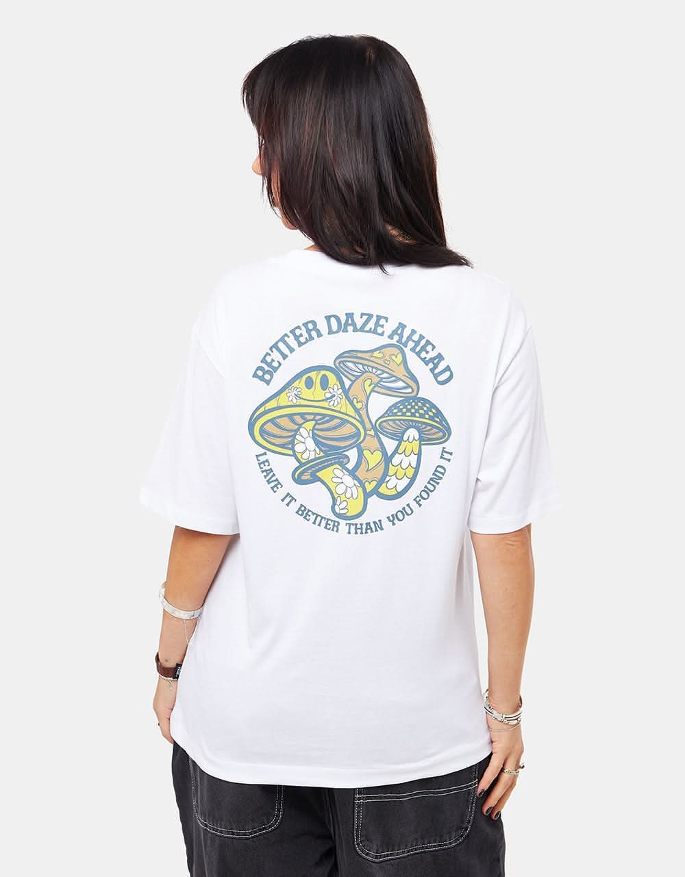 Vans Womens Better Daze Pocket T-Shirt - White