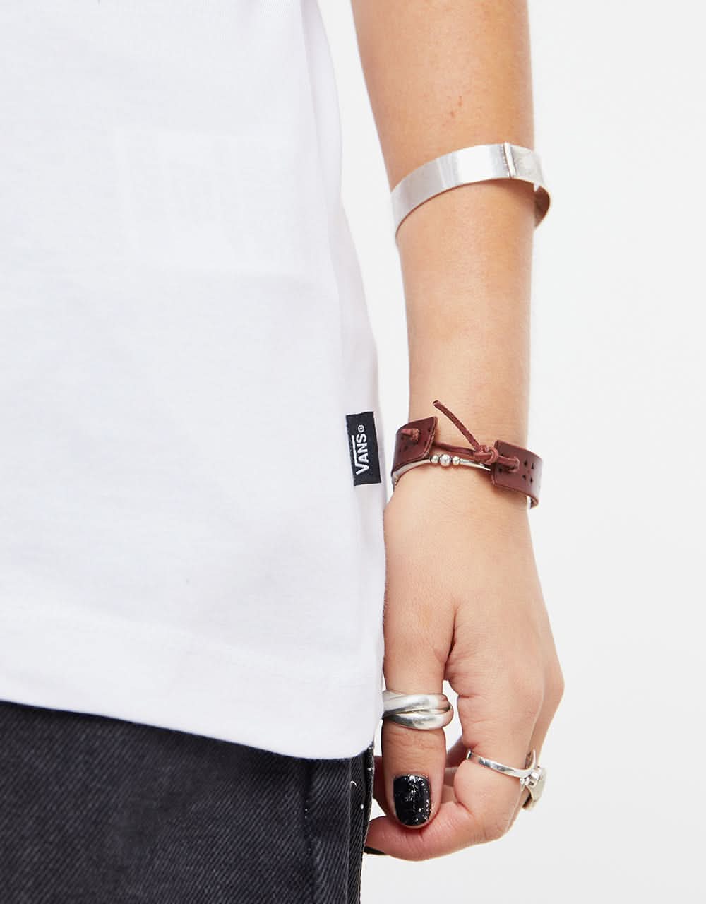 Vans Womens Better Daze Pocket T-Shirt - White