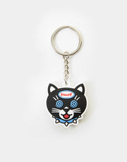 HUF Hypno Cat Led Keychain - Black
