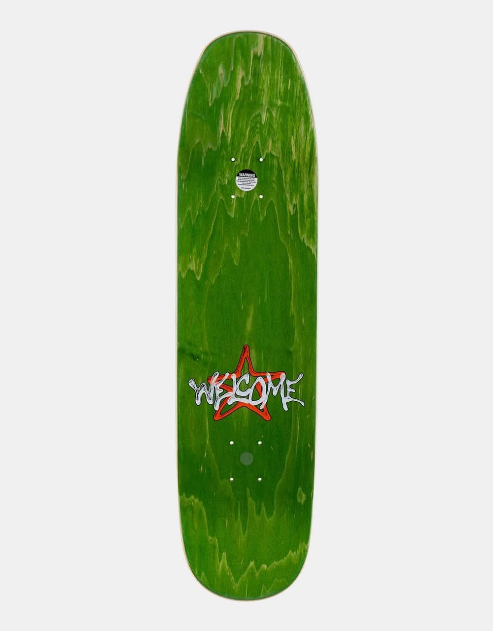 Welcome Face of a Lover on Son of Moontrimmer Skateboard Deck - 8.25"