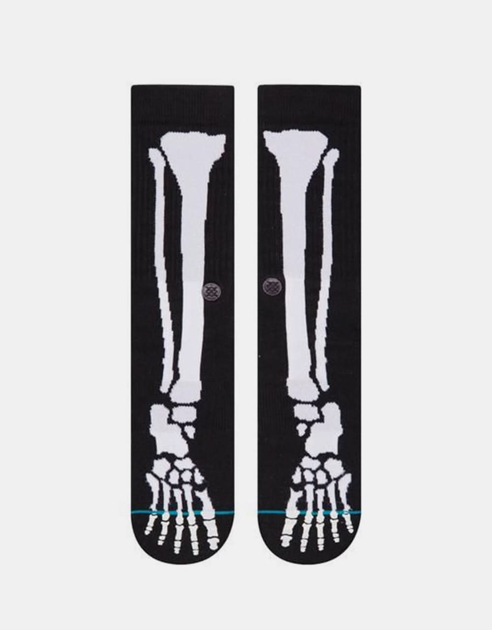 Stance Bonez Crew Socks - Black