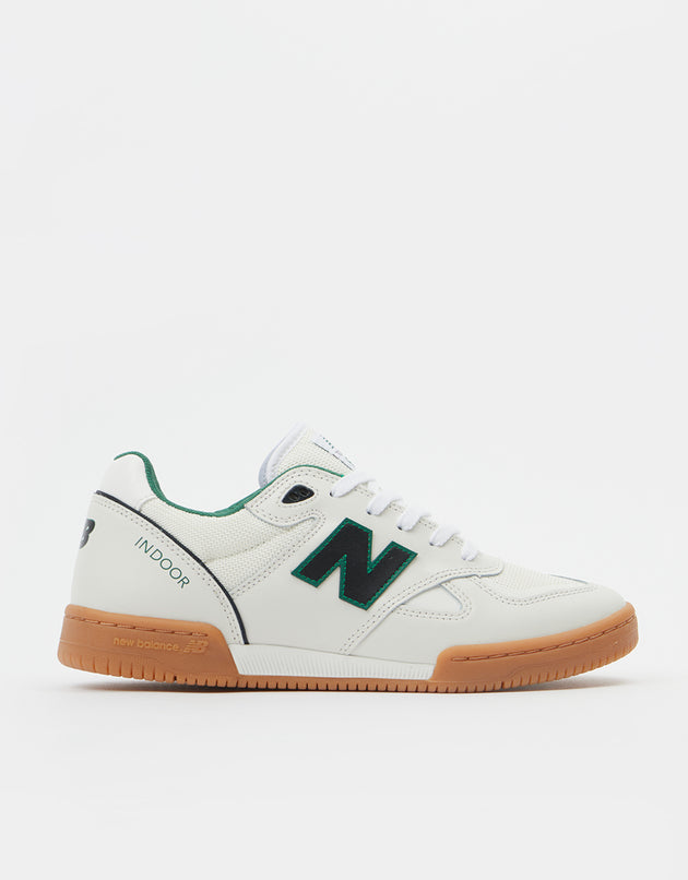 New Balance Numeric 600 Skate Shoes - White/Gum