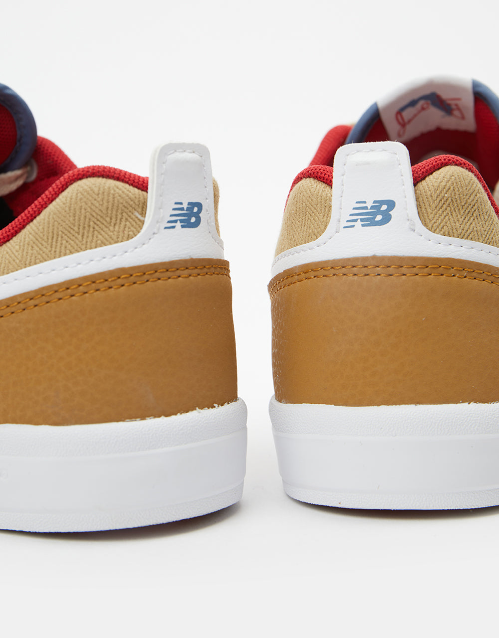 New Balance Numeric 306 Skate Shoes - Tan/Red