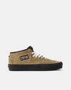 Vans Skate Half Cab Skate Shoes - Pig Suede Olive/Black