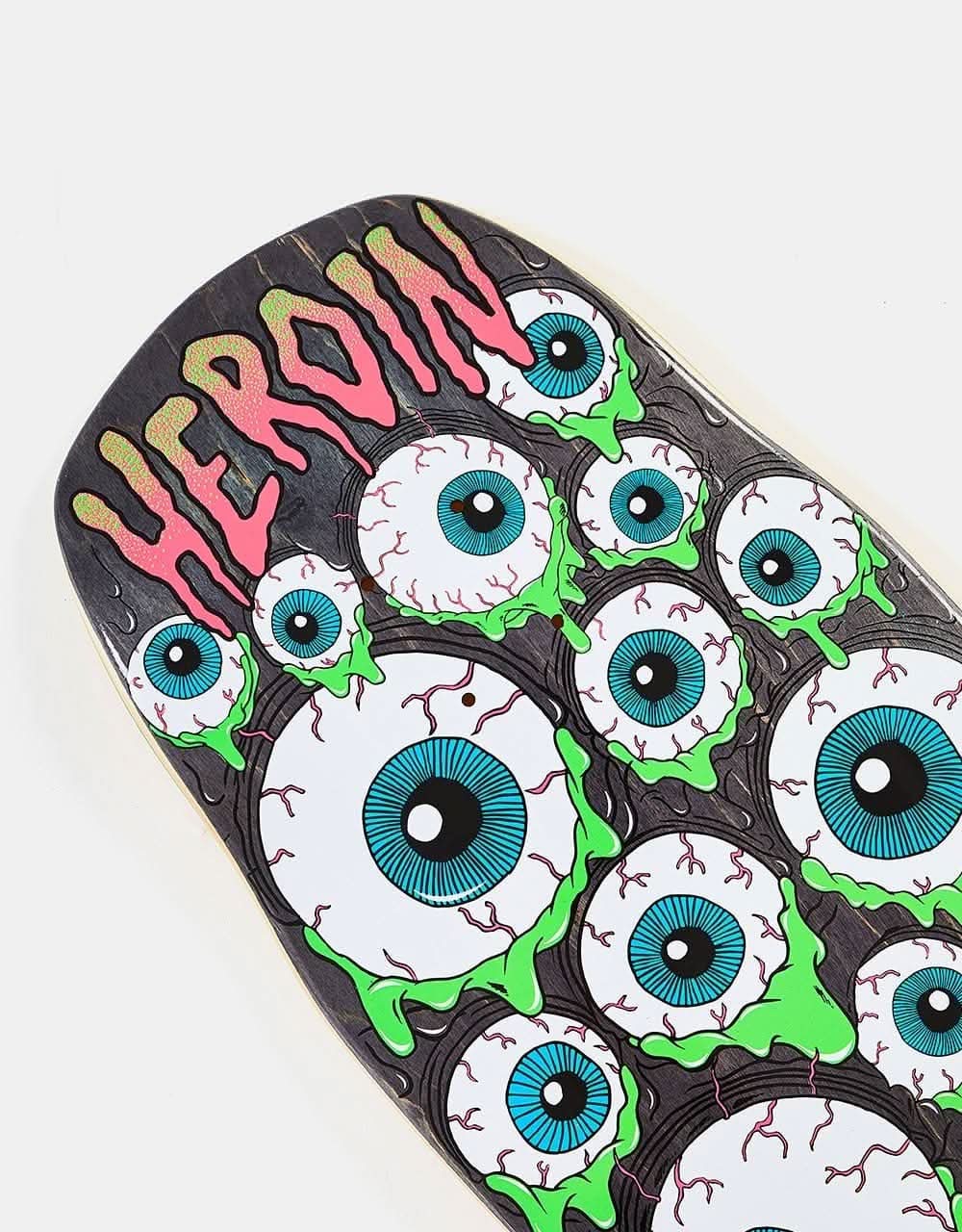 Heroin Mutant Eyeballer Skateboard Deck - 10.25”