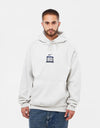 Nike SB Veikos GFX Pullover Hoodie - Light Bone/Midnight Navy