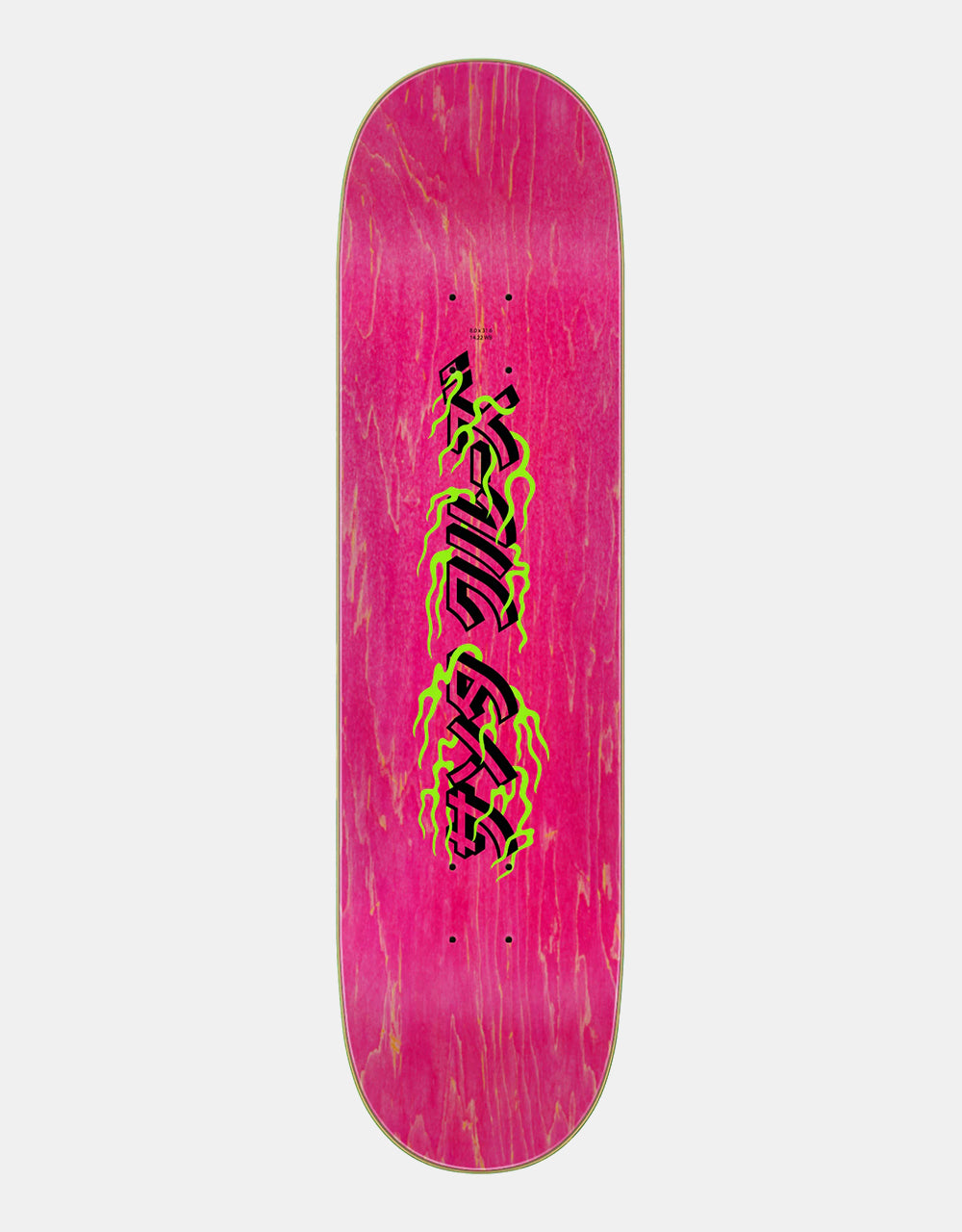Santa Cruz Inferno Hand Skateboard Deck - 8"