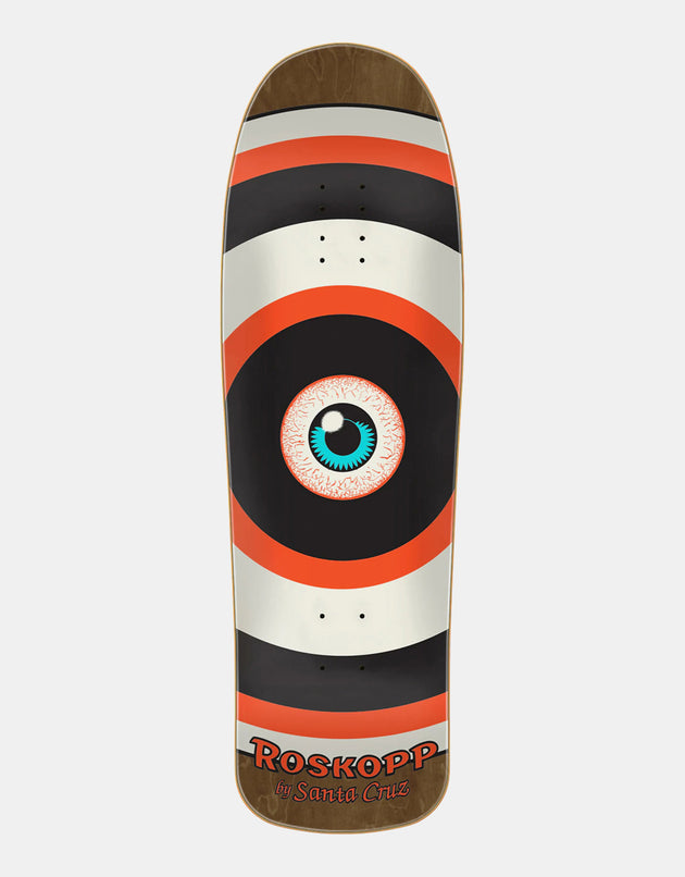 Santa Cruz Roskopp Target Eye Reissue Skateboard Deck - 9.62"