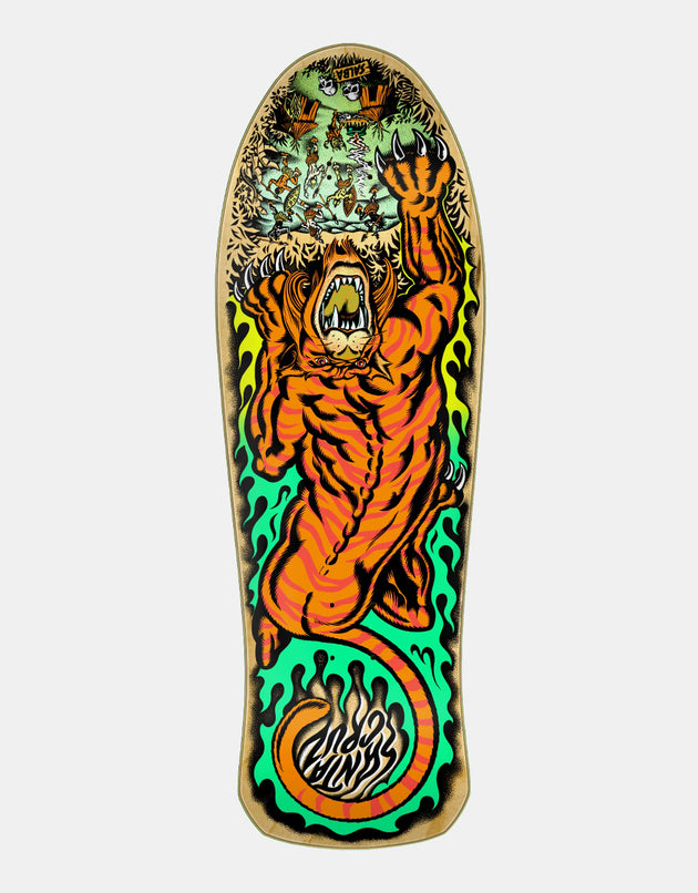 Santa Cruz Salba Tiger Reissue Skateboard Deck - 10.3"