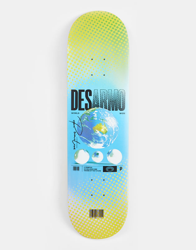 Primitive Desarmo Vision Skateboard Deck - 8.38"