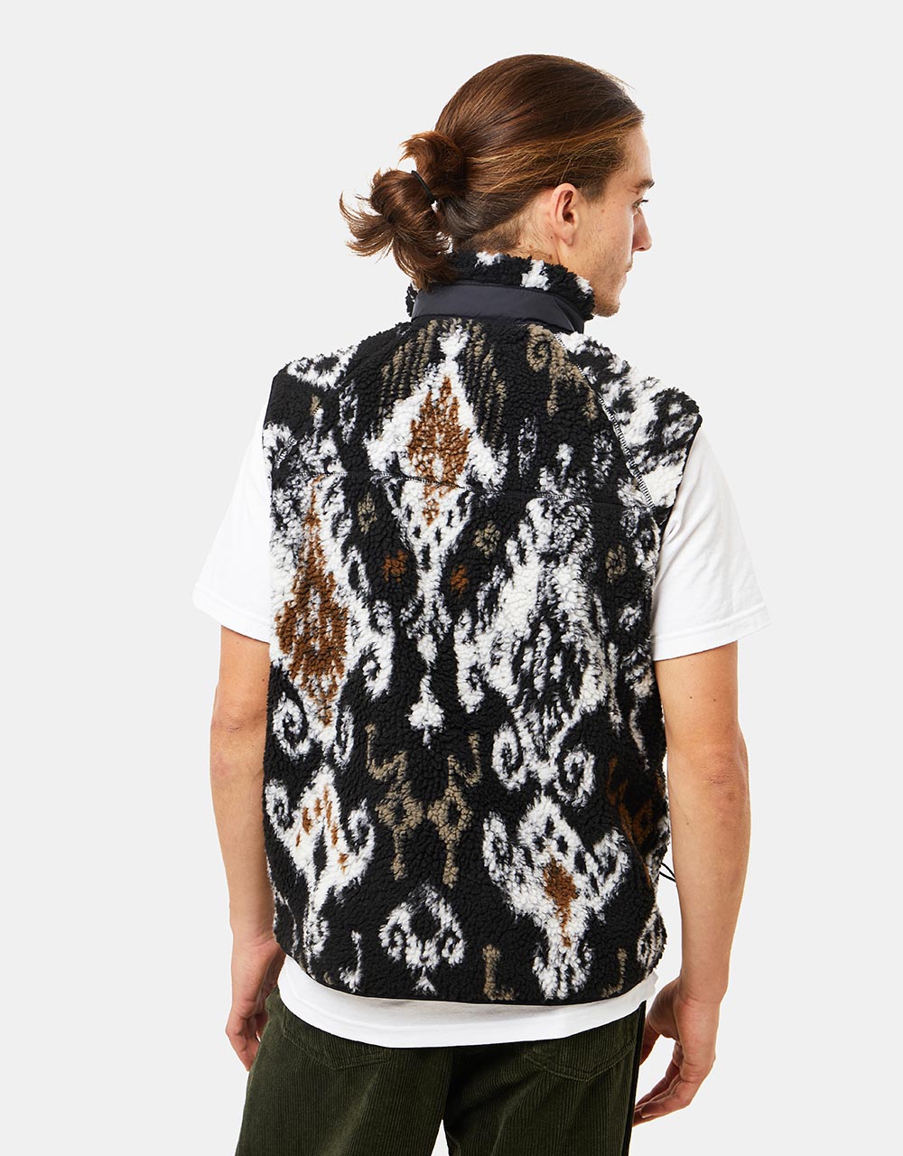 Carhartt WIP Prentis Vest Liner - Baru Jacquard/Black/Black