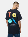 Route One Pieces T-Shirt - Black