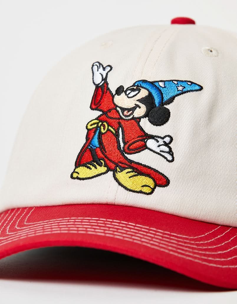 Butter Goods x Disney Fantasia 6 Panel Cap - Natural/Cherry