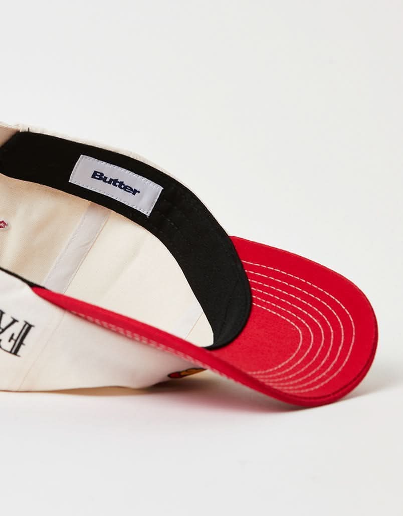 Butter Goods x Disney Fantasia 6 Panel Cap - Natural/Cherry