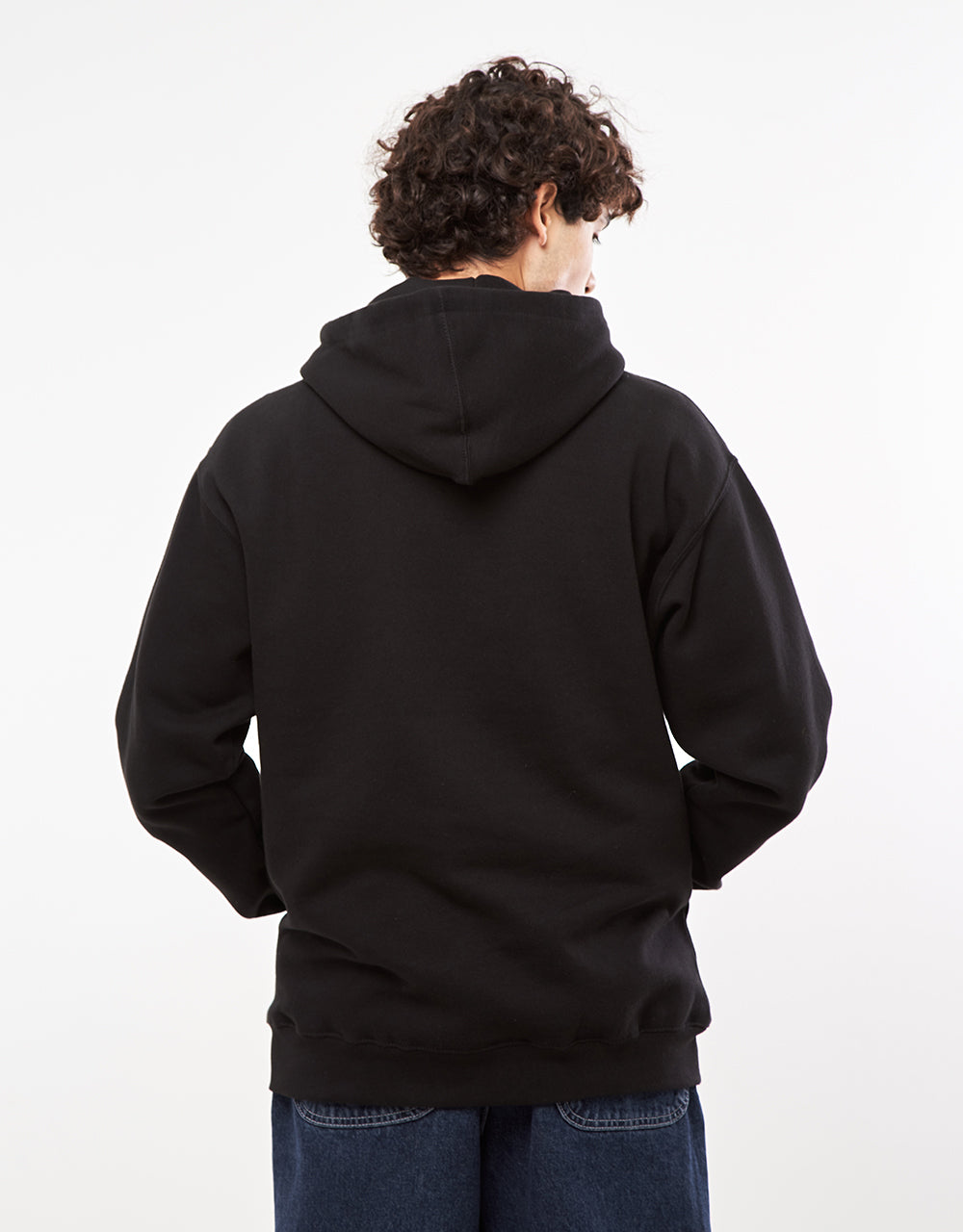 Glue A Place For You Pullover Hoodie - Black