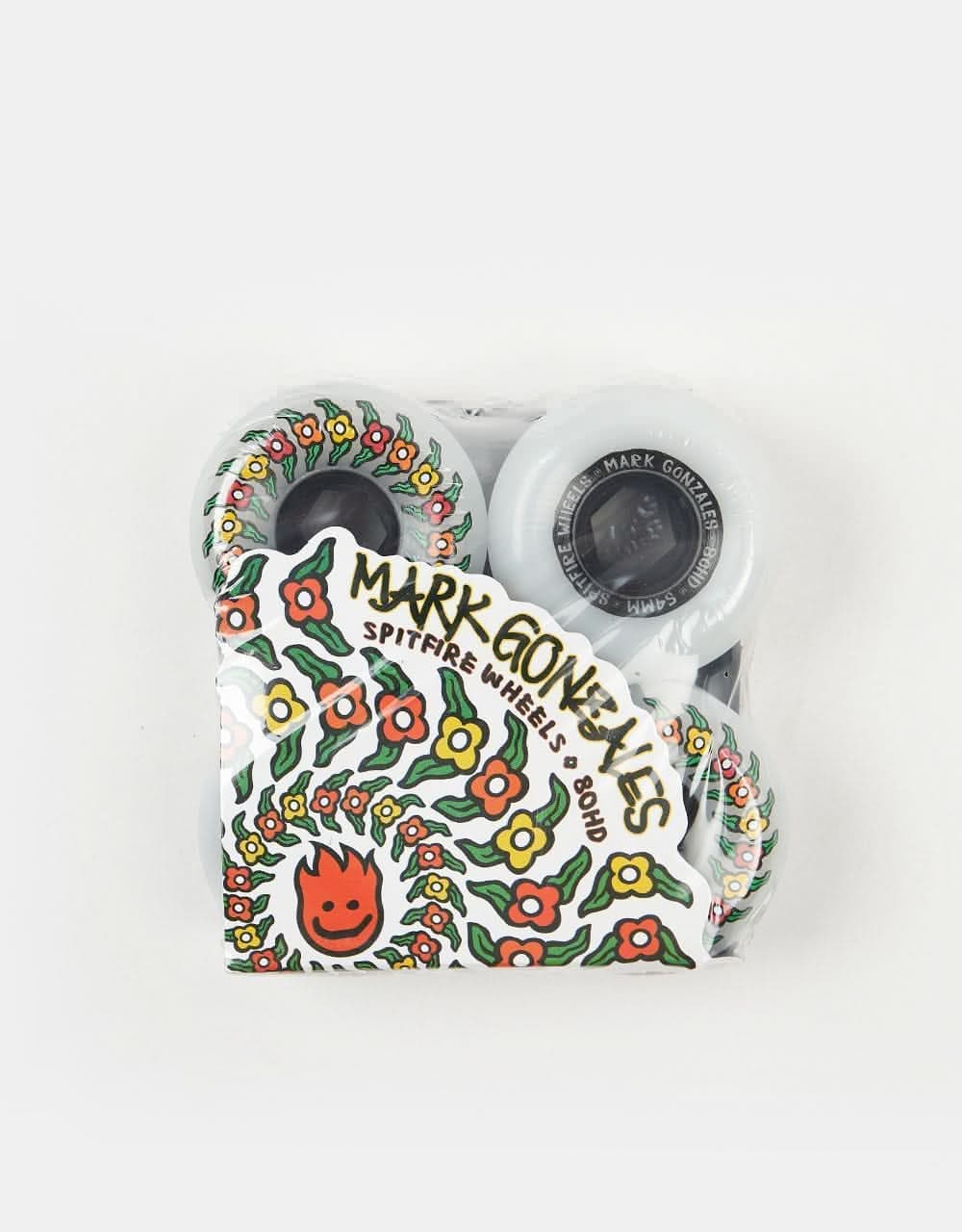 Spitfire x Gonz Flower Conical Full 80HD Skateboard Wheels