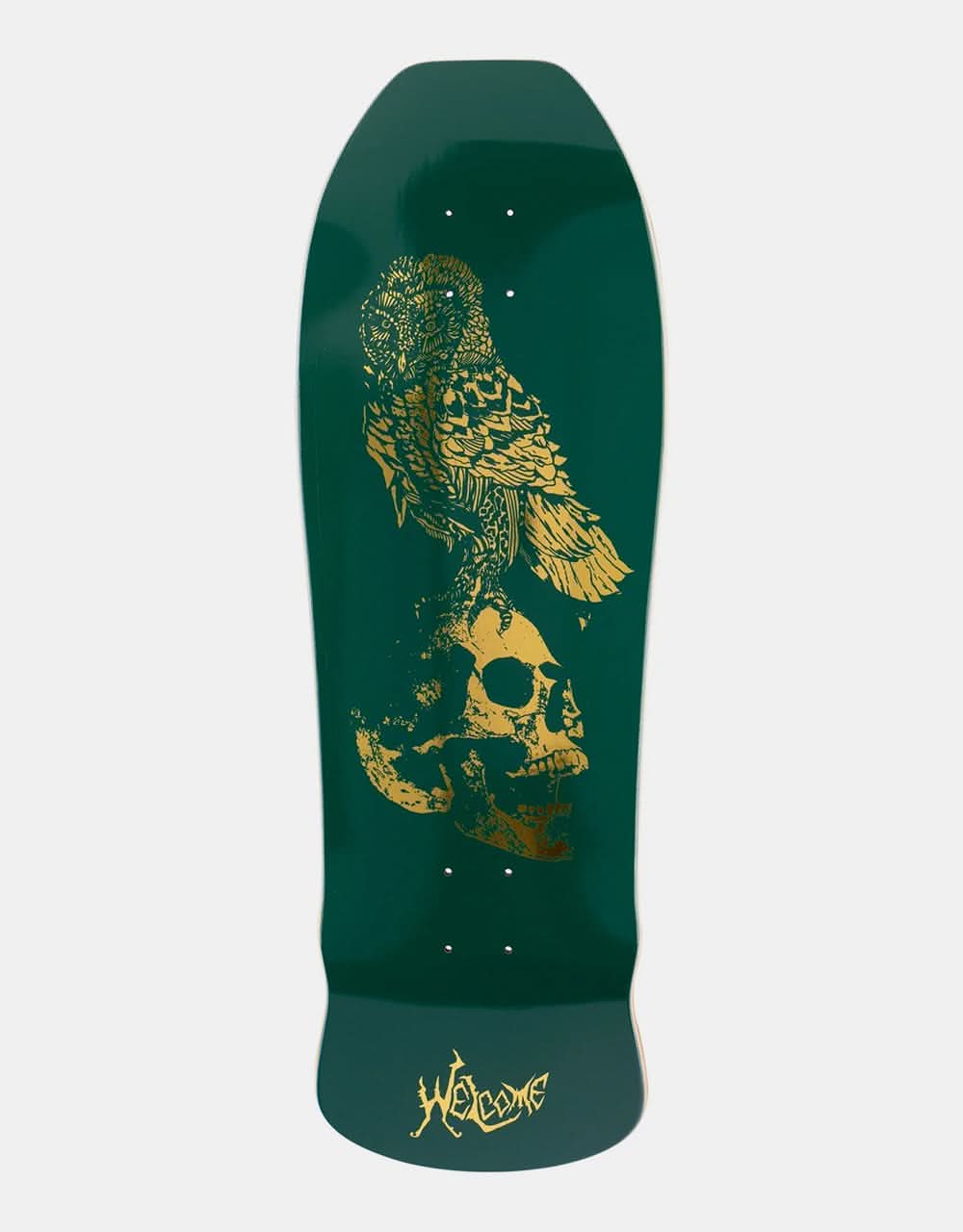 Welcome Bird Brain on Early Grab Skateboard Deck - 10"