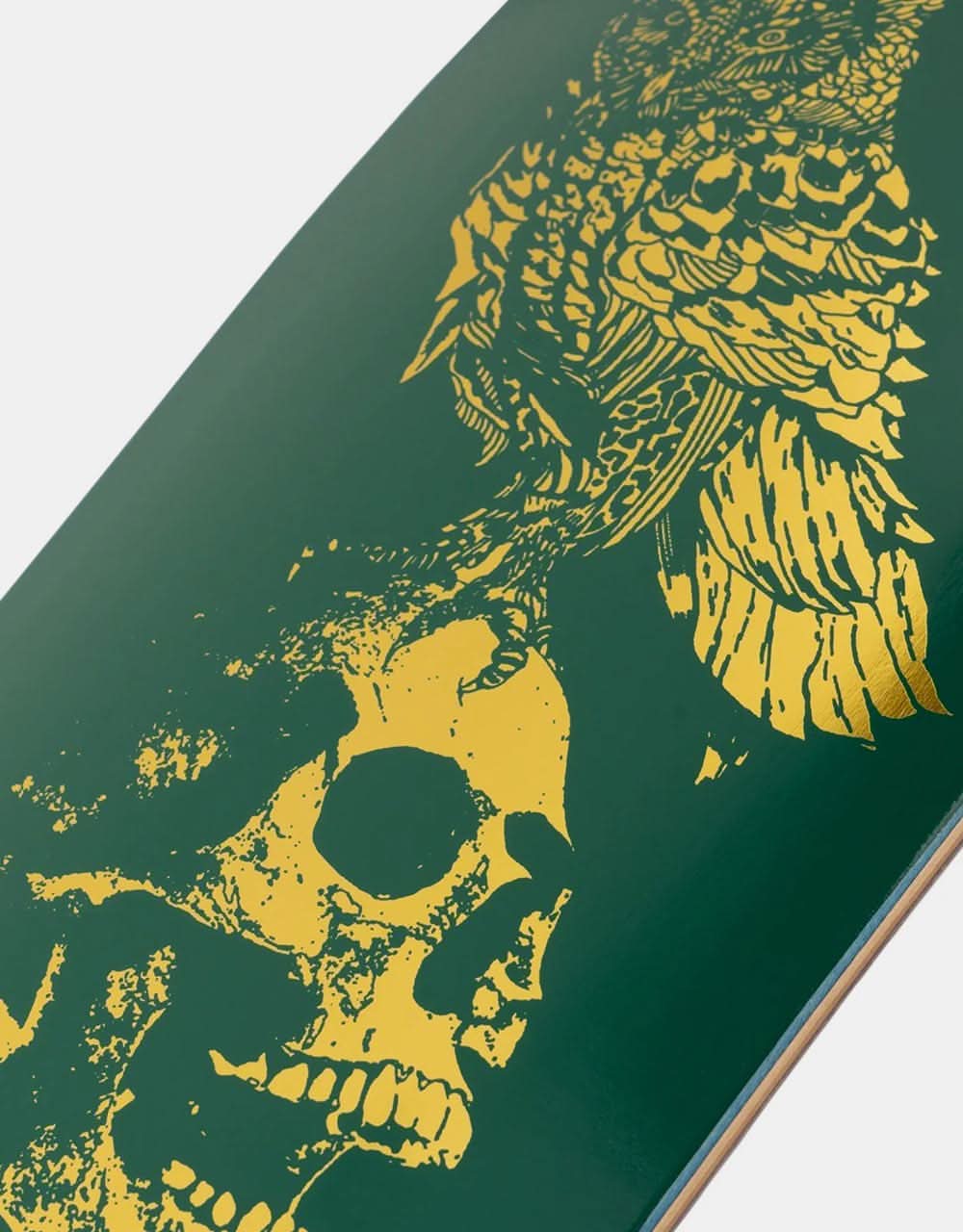 Welcome Bird Brain on Early Grab Skateboard Deck - 10"