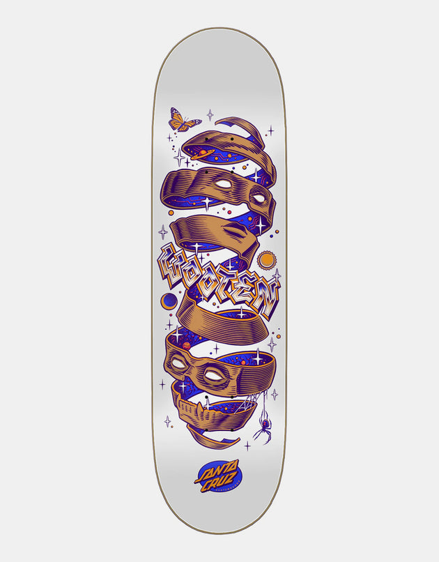 Santa Cruz Wooten Unwound VX Skateboard Deck - 8.5"