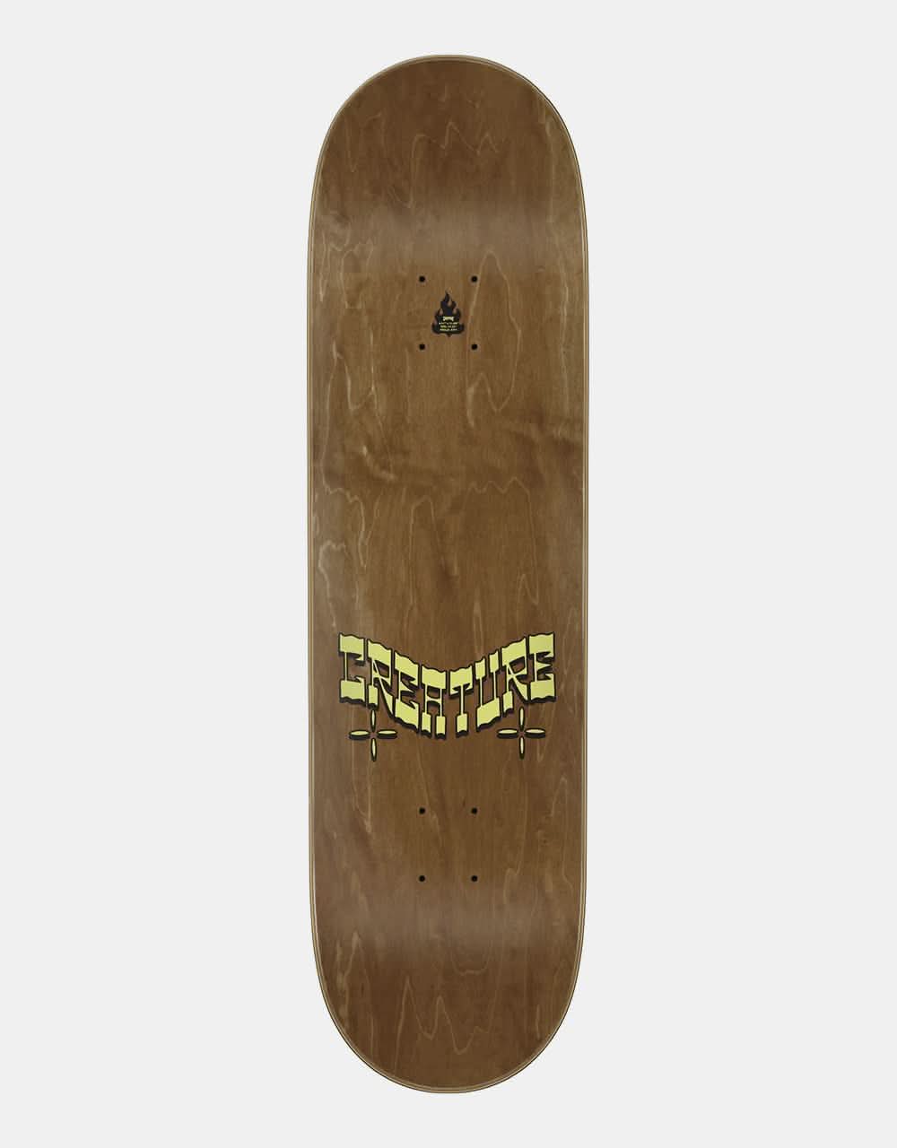 Creature Raffin Take Warning Skateboard Deck - 8.5"