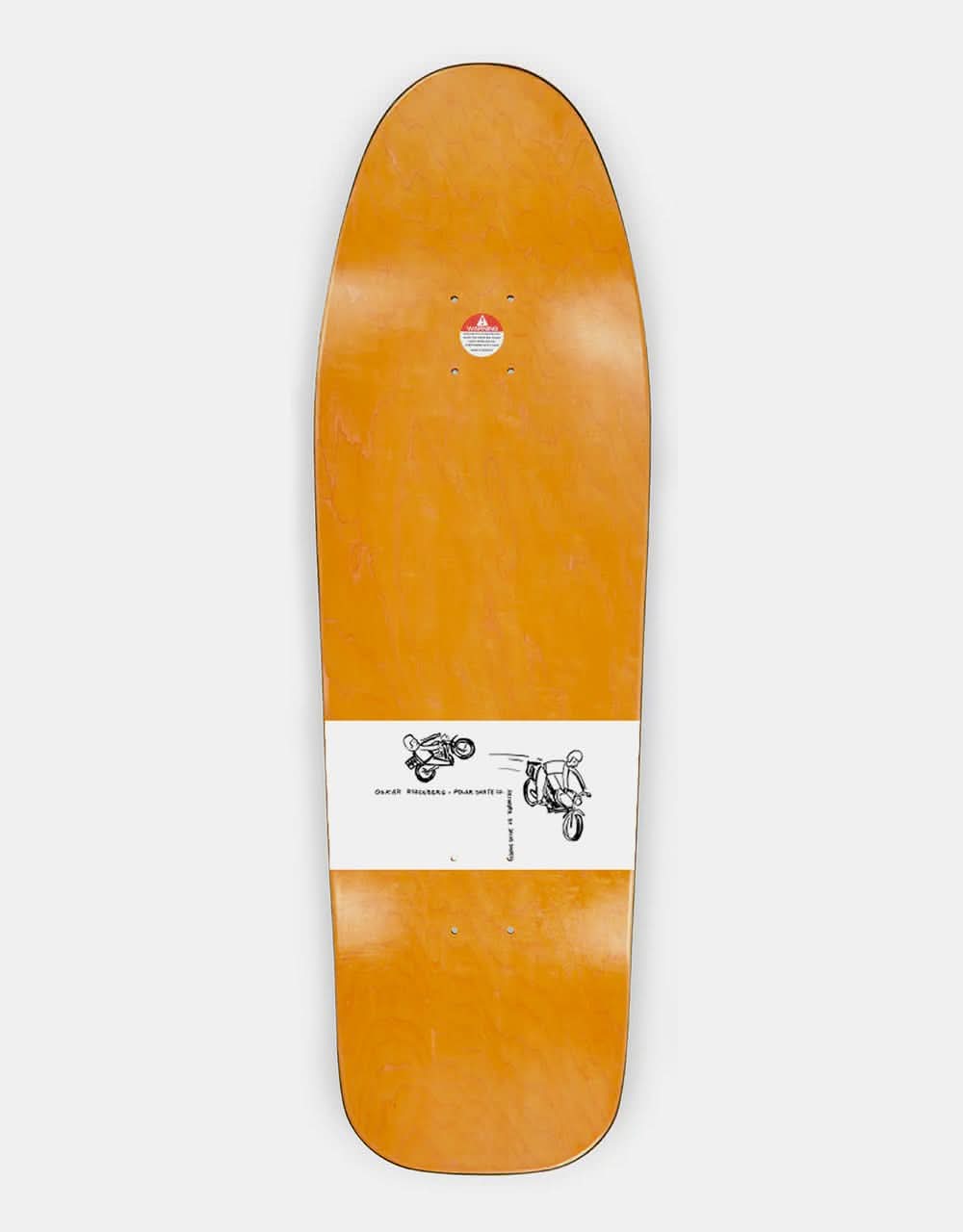 Polar Rozenberg West Harbour Skateboard Deck - DANE 1 Shape 9.75"