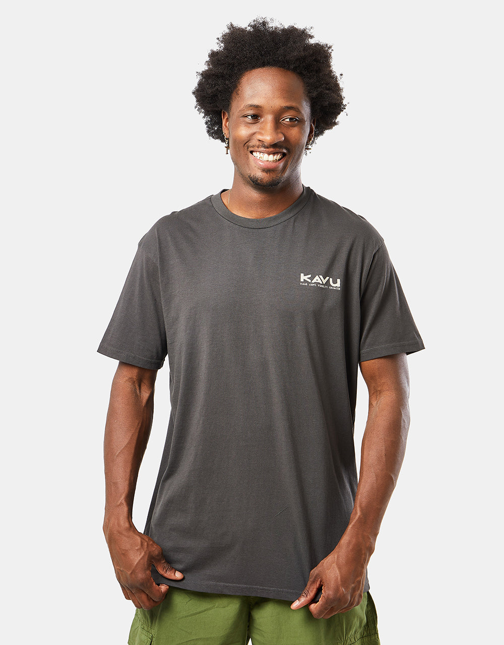 Kavu All The Fun T-Shirt - Black Licorice