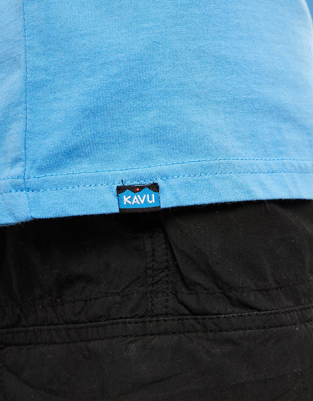 Kavu All The Fun T-Shirt - Charged Blue