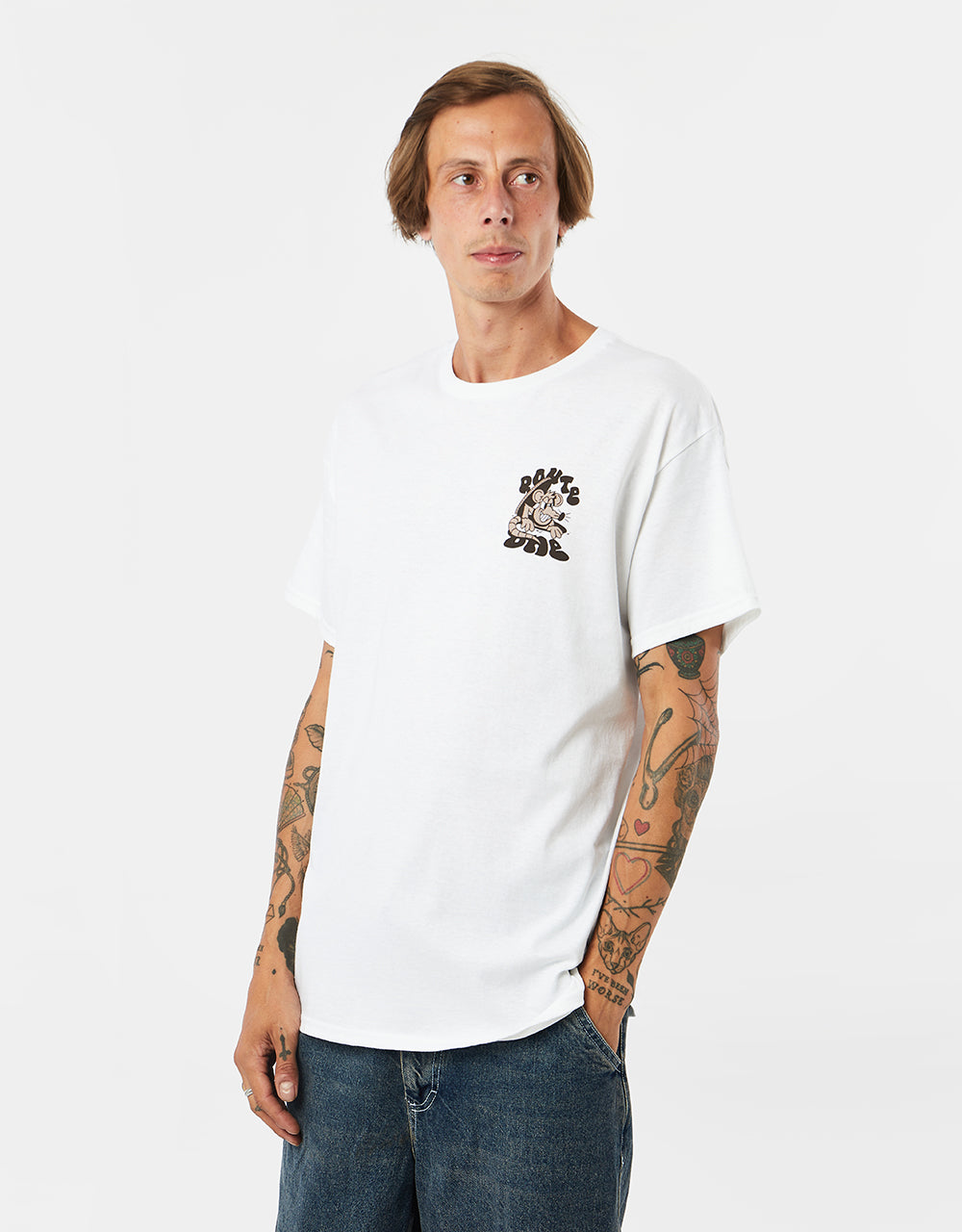 Route One Scum T-Shirt - White