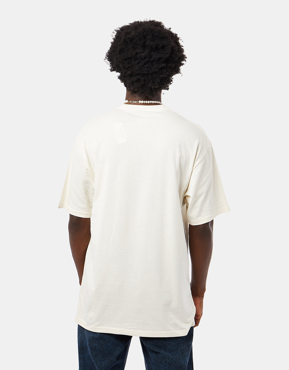 Vans Center Sidestripe T-Shirt - Antique White